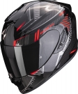 Moto přilba SCORPION EXO-1400 EVO AIR SHELL černo/červená