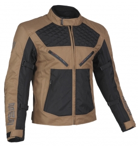 ACE JACKET BLACK-BROWN textilní pánská moto bunda