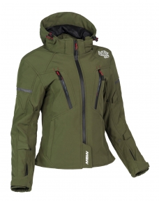 HANA softshell lady jacket olive green