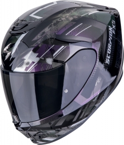 Moto přilba SCORPION EXO-391 CLUTTER černý chameleon
