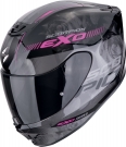 Moto přilba SCORPION EXO-391 AVA černo/růžová