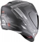 Moto přilba EXO-520 EVO AIR RANKA matná černo/stříbrno/červená