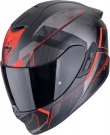 Moto přilba SCORPION EXO-1400 EVO II AIR INTENSIO matná černo/červená