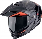 Moto přilba SCORPION ADX-2 LEWIS černo/červená