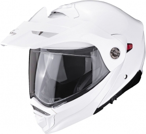 Moto přilba SCORPION ADX-2 solid perleťově bílá