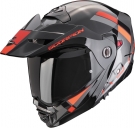 Moto přilba SCORPION ADX-2 GALANE stříbrno/černo/červená