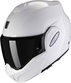 Moto přilba SCORPION EXO-TECH EVO solid bílá