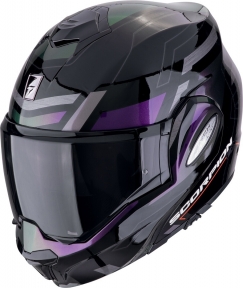 Moto přilba SCORPION EXO-TECH EVO CONQUER černý chameleon