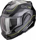 Moto přilba SCORPION EXO-TECH EVO PRO COMMUTA černo/stříbrno/fluo žlutá