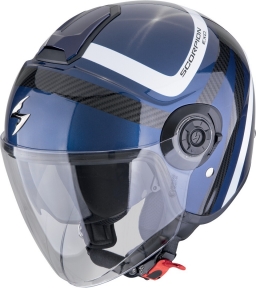 Moto přilba SCORPION EXO-CITY II RIVA modro/černá