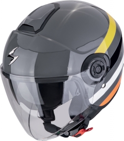 Moto přilba SCORPION EXO-CITY II BEE šedo/žluto/černá