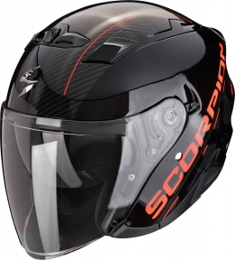 Moto přilba SCORPION EXO-230 QR černo/červená