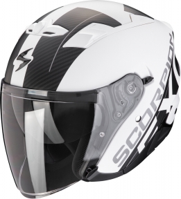 Moto přilba SCORPION EXO-230 QR matná bílo/černá