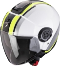 Moto přilba SCORPION EXO-CITY II VEL bílo/fluo žlutá