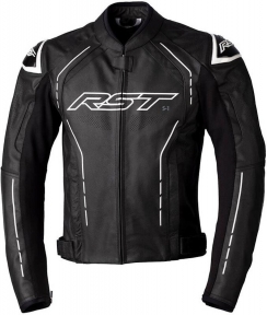 RST S1 Motocyklová kožená bunda černo-bílá