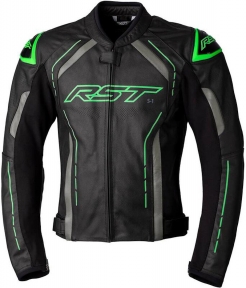 RST S1 Motocyklová kožená bunda ref.zelená