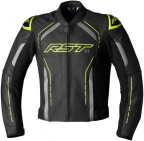 RST S1 Motocyklová kožená bunda ref.žlutá