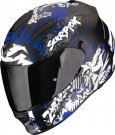 Moto přilba SCORPION EXO-491 SPECTOR matná černo/modrá