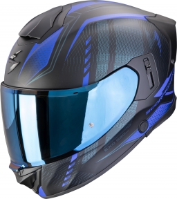 Moto přilba SCORPION EXO-530 AIR THERAS matná černo/modrá
