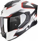 Moto přilba SCORPION EXO-530 AIR CLIP matná bílo/černo/červená