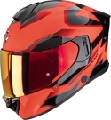 Moto přilba SCORPION EXO-530 AIR CLIP červeno/černá
