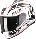 Moto přilba SCORPION EXO-530 AIR SLOPE bílo/černo/červená