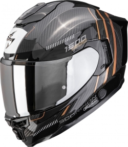 Moto přilba SCORPION EXO-1500 CARBON AIR ZITY černo/měděná