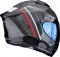 Moto přilba SCORPION EXO-1500 CARBON AIR ZITY černo/červeno/modrá