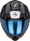 Moto přilba SCORPION EXO-1500 CARBON AIR ZITY černo/červeno/modrá