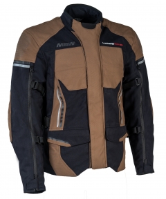LUCA BROWN textilní pánská moto bunda