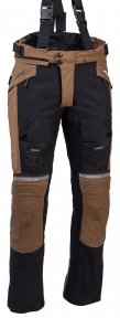 LUCA BROWN PANTS textilní pánské moto kalhoty