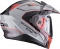 Moto přilba SCORPION ADX-2 KAMPS šedo/červená