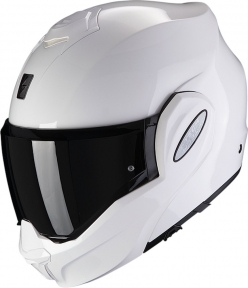 Moto přilba SCORPION EXO-TECH EVO solid bílá