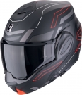 Moto přilba SCORPION EXO-TECH EVO CONQUER matná černo/červená