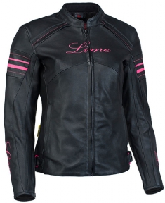 PINKY kožená dámská moto bunda